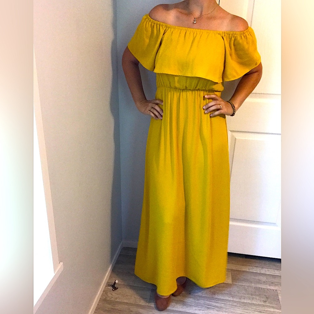 Sugar + Lips floor length dress